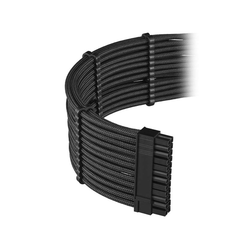 CableMod C-Series Pro ModFlex Sleeved Cable Kit for Corsair Type 4 RM Black Label/RMi/RMX (Black) - Image 2